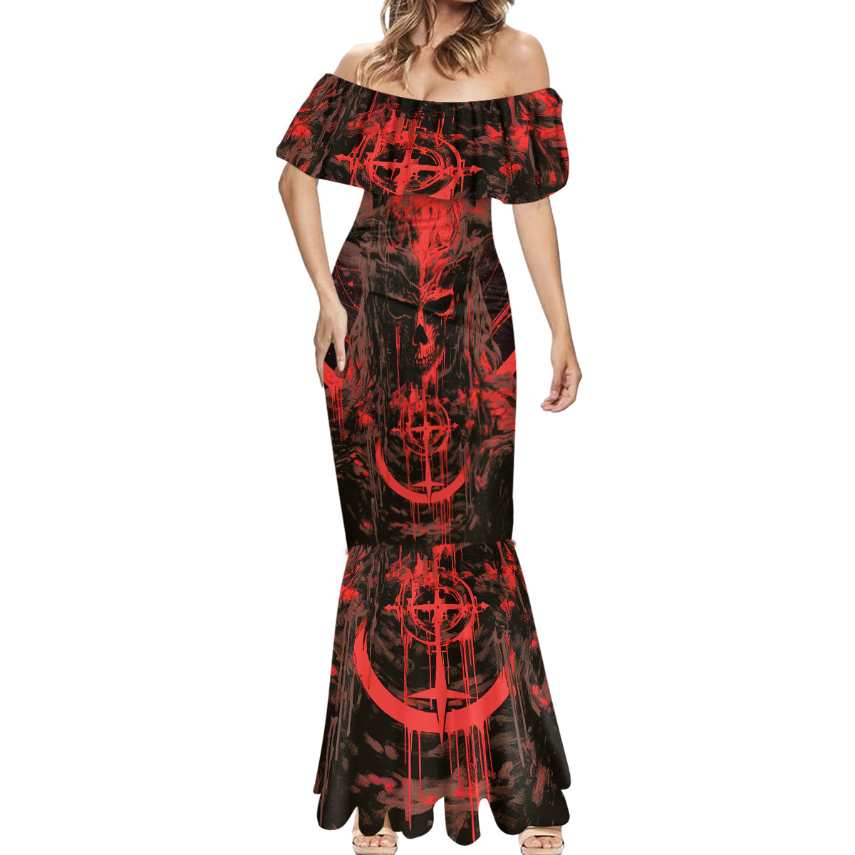 demon-skull-mermaid-dress-welcome-to-hell