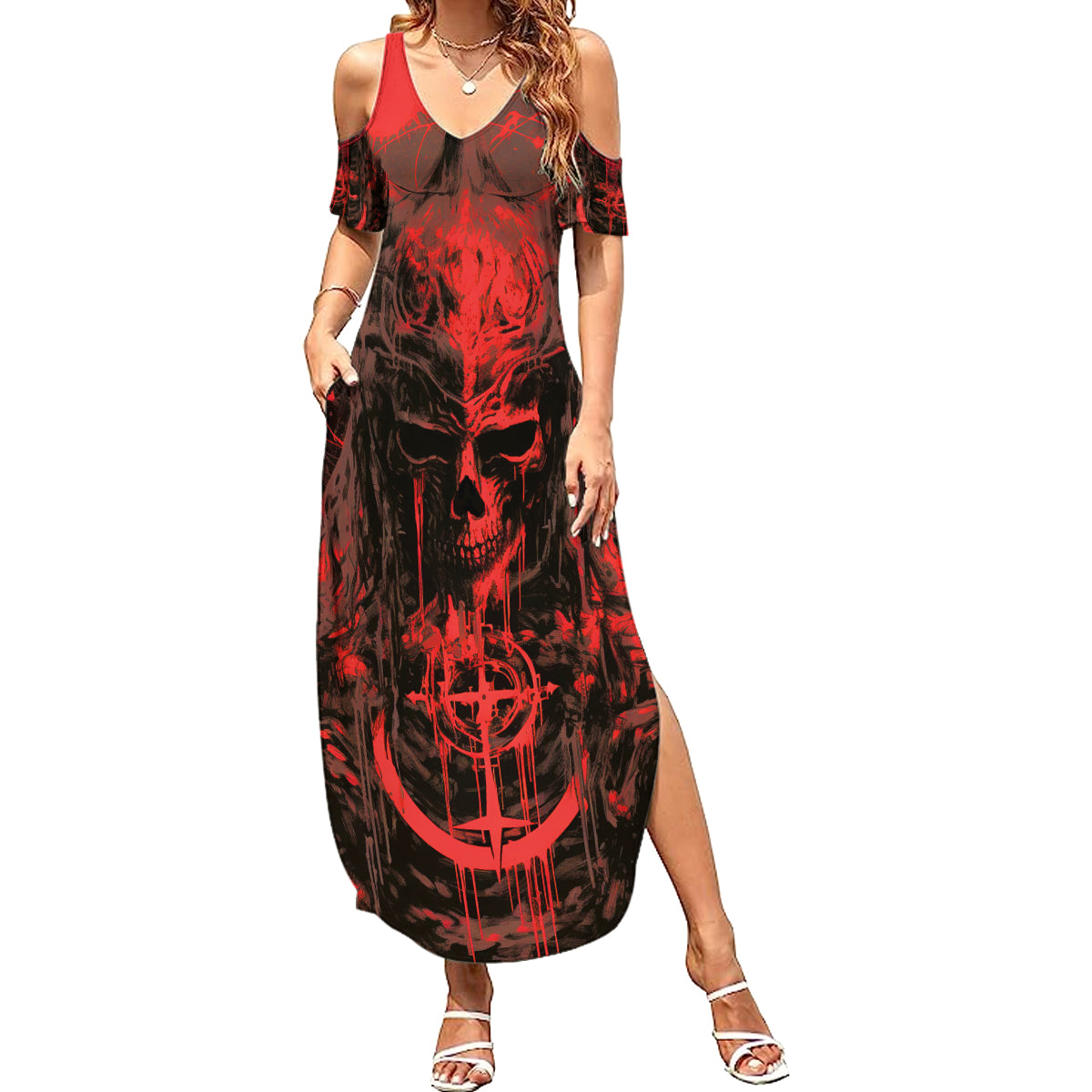 demon-skull-summer-maxi-dress-welcome-to-hell