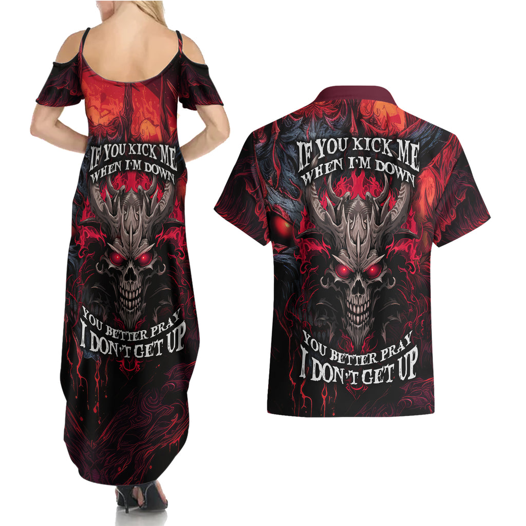 demon-skull-couples-matching-summer-maxi-dress-and-hawaiian-shirt-you-better-pray-i-dont-get-up