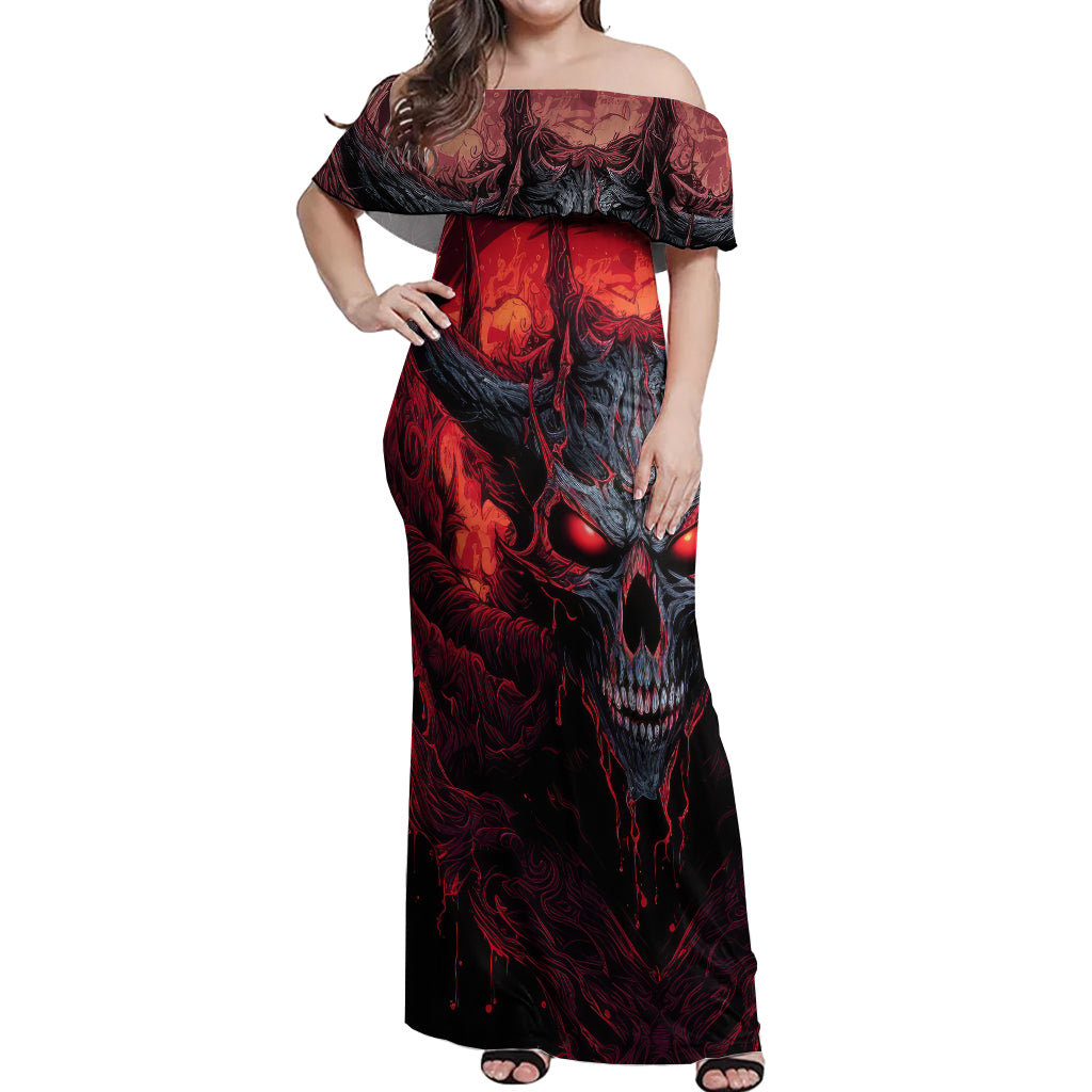 demon-skull-off-shoulder-maxi-dress-you-better-pray-i-dont-get-up
