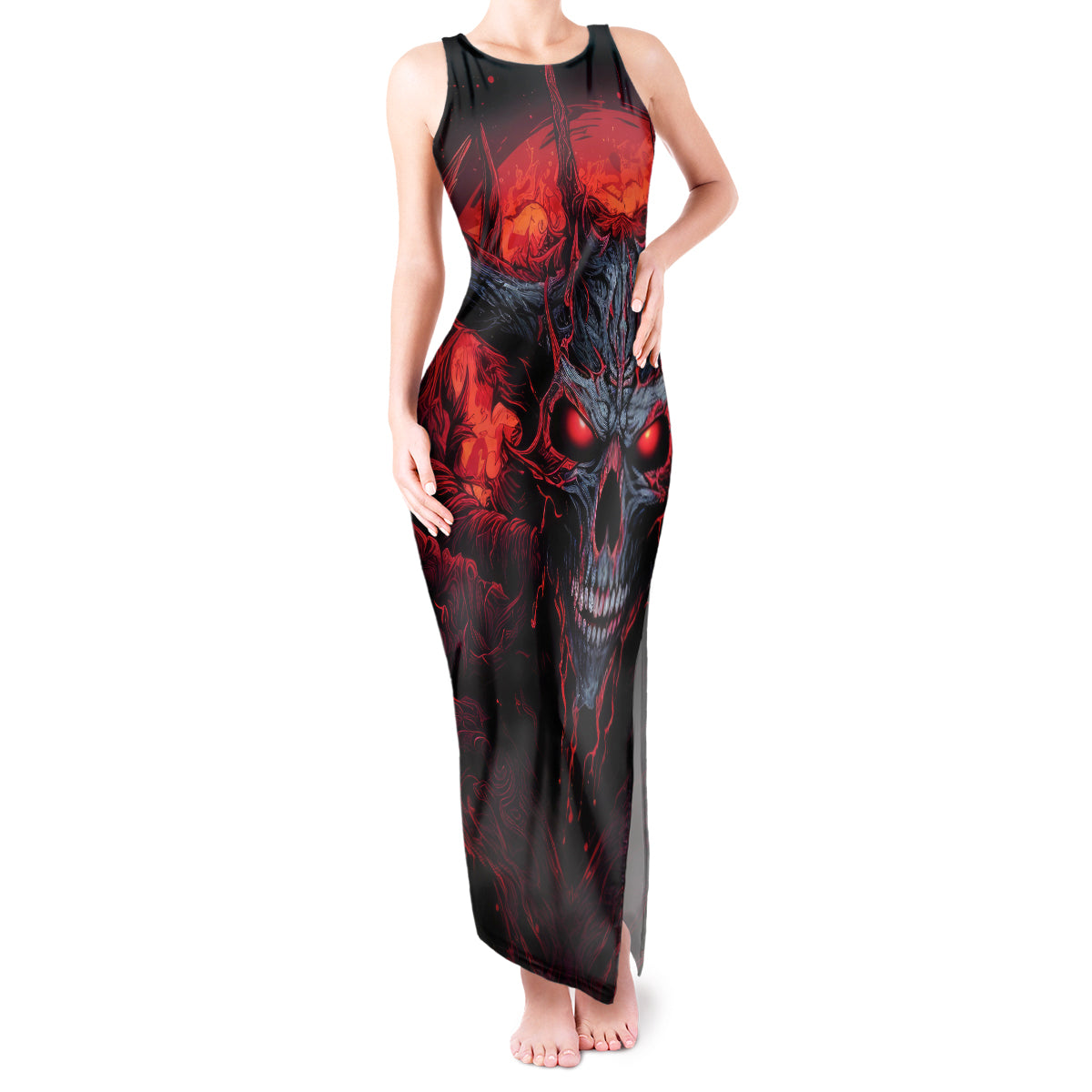 demon-skull-tank-maxi-dress-you-better-pray-i-dont-get-up