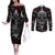 diamond-skull-couples-matching-off-the-shoulder-long-sleeve-dress-and-long-sleeve-button-shirts-shine-bright-like-diamond