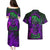 horor-skull-couples-matching-puletasi-dress-and-hawaiian-shirt-welcome-to-the-dark-side