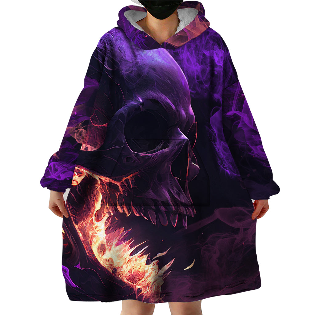 fire-skull-wearable-blanket-hoodie-the-only-thing-that-can-stop-me-is-me