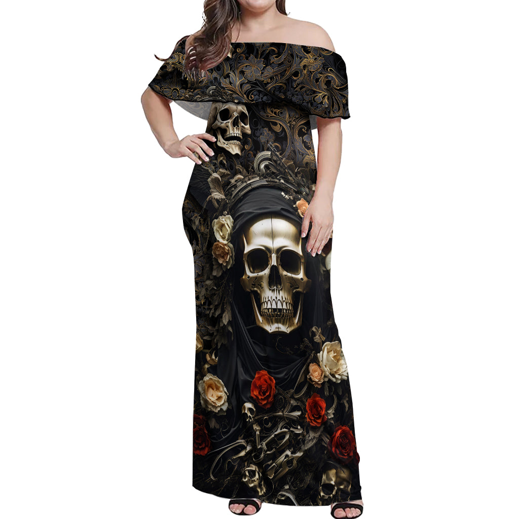 skull-roses-off-shoulder-maxi-dress-never-say-die