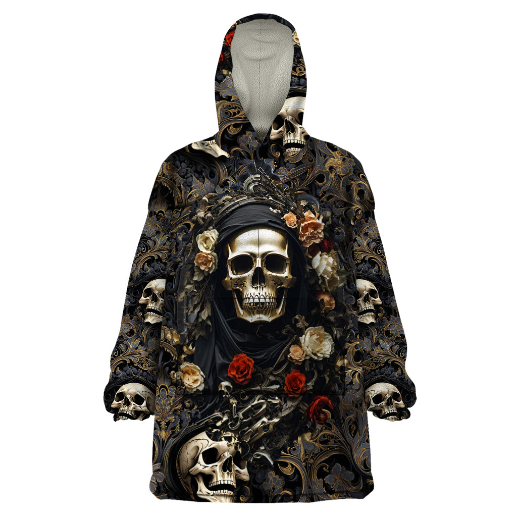 skull-roses-wearable-blanket-hoodie-never-say-die