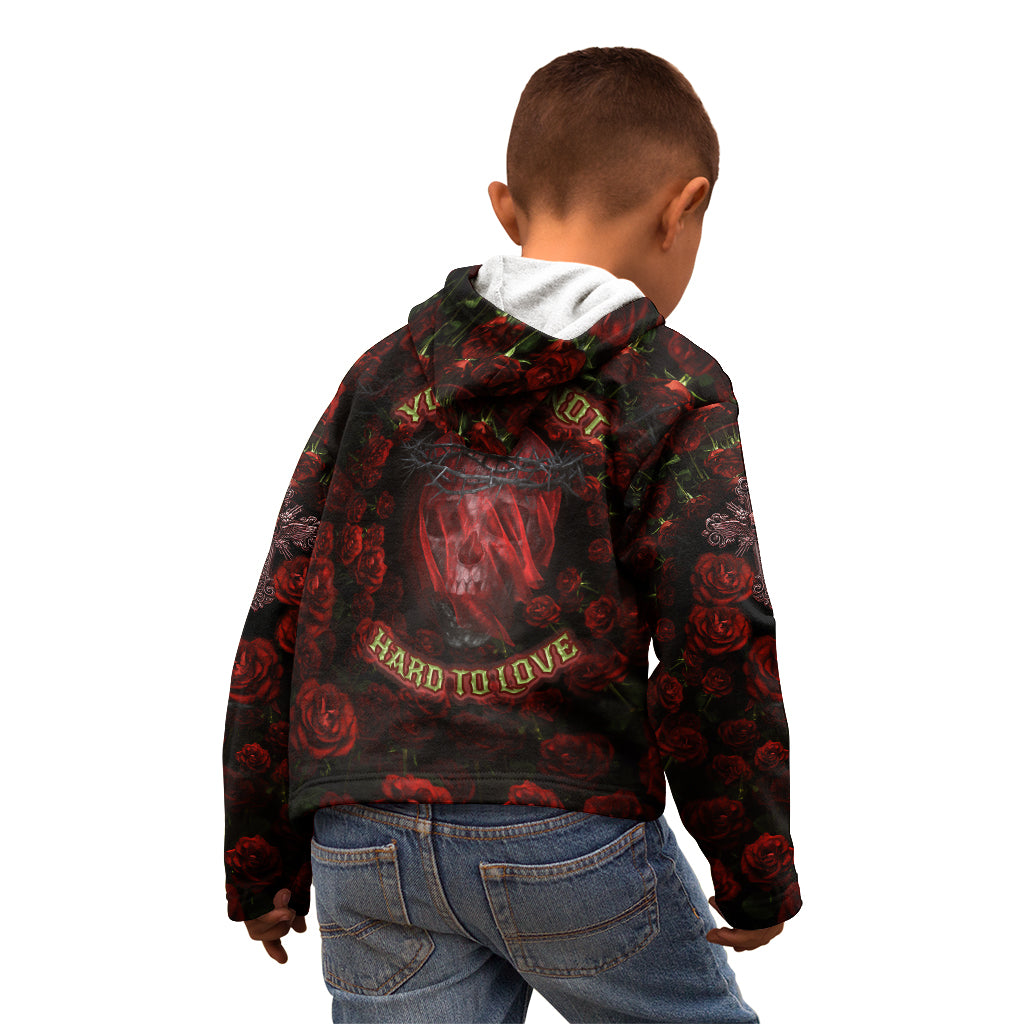 skull-roses-kid-hoodie-you-are-not-hard-to-love