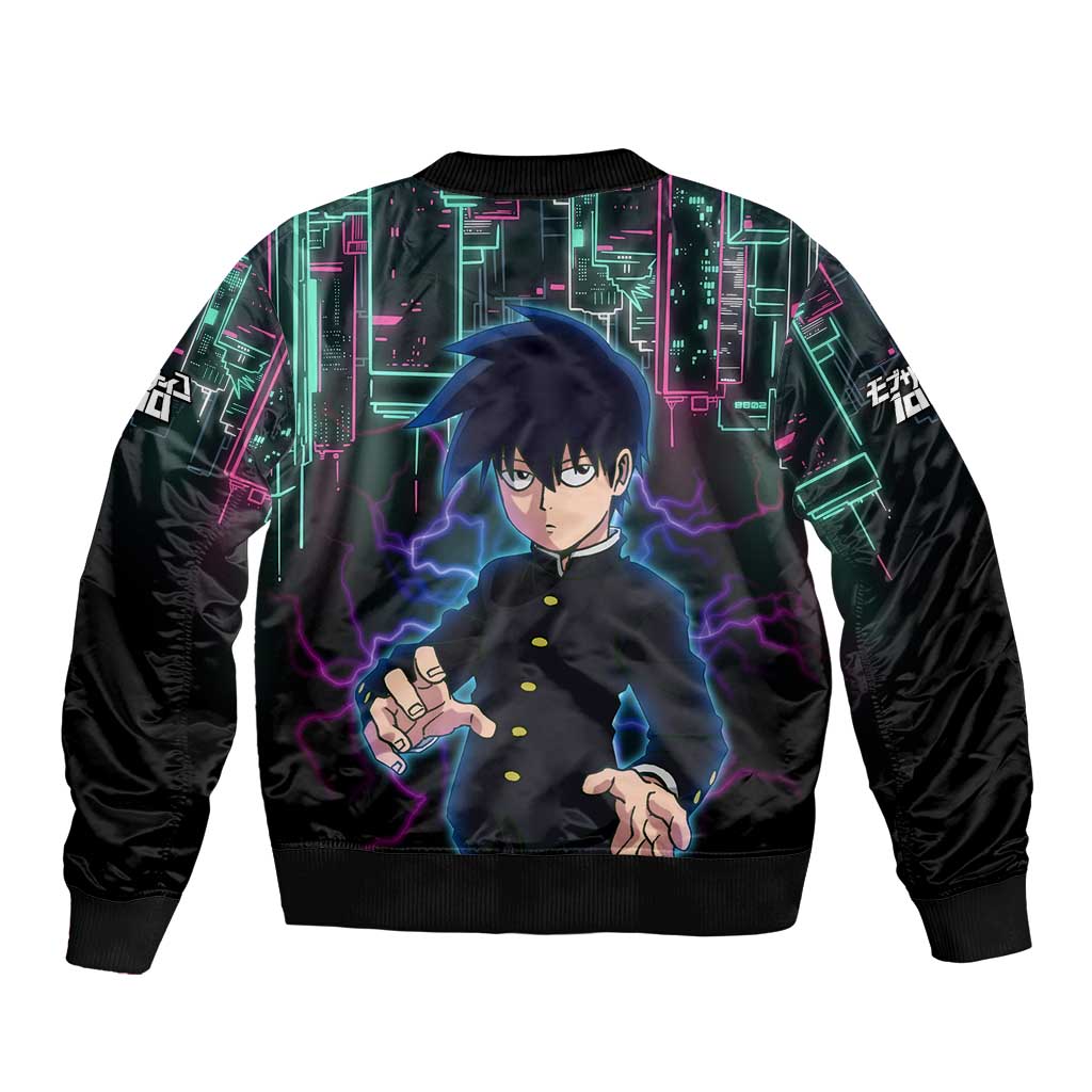 Ritsu Kageyama - Mob Psycho 100 Bomber Jacket Anime Style