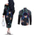 Ritsu Kageyama - Mob Psycho 100 Couples Matching Off The Shoulder Long Sleeve Dress and Long Sleeve Button Shirt Anime Style