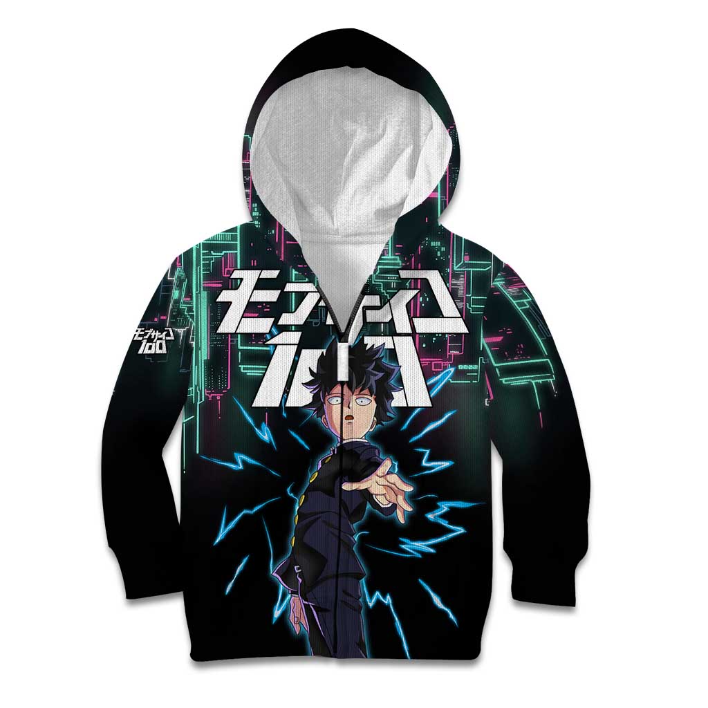 Ritsu Kageyama - Mob Psycho 100 Kid Hoodie Anime Style