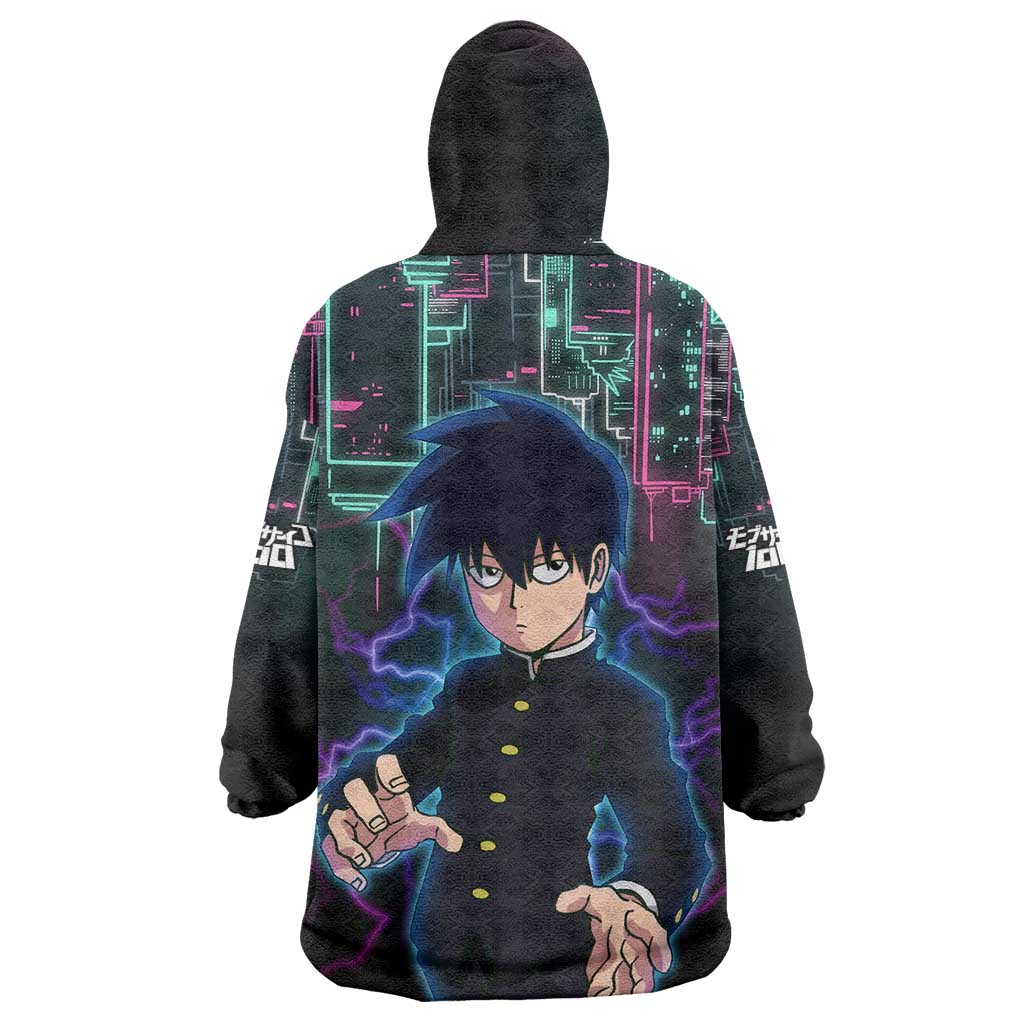 Ritsu Kageyama - Mob Psycho 100 Wearable Blanket Hoodie Anime Style