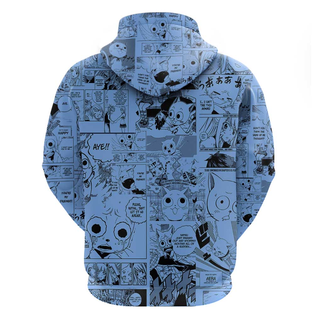 Happy - Fairy Tail Hoodie Anime Mix Manga Style
