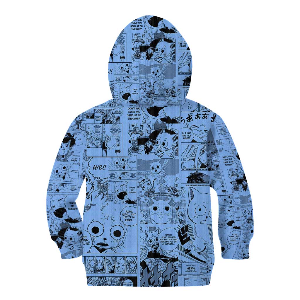 Happy - Fairy Tail Kid Hoodie Anime Mix Manga Style