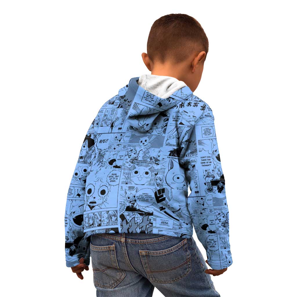 Happy - Fairy Tail Kid Hoodie Anime Mix Manga Style