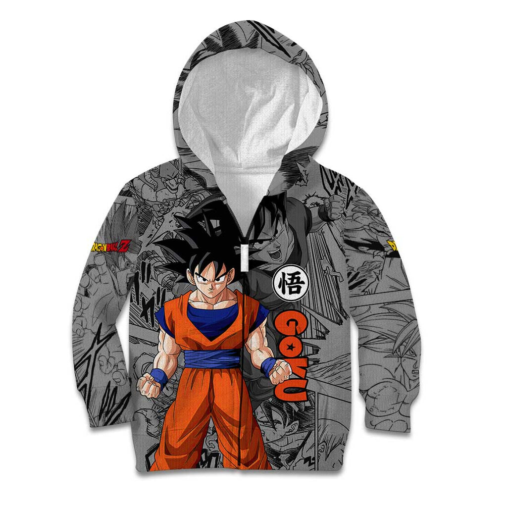Goku - Dragon Ball Kid Hoodie Anime Mix Manga Style