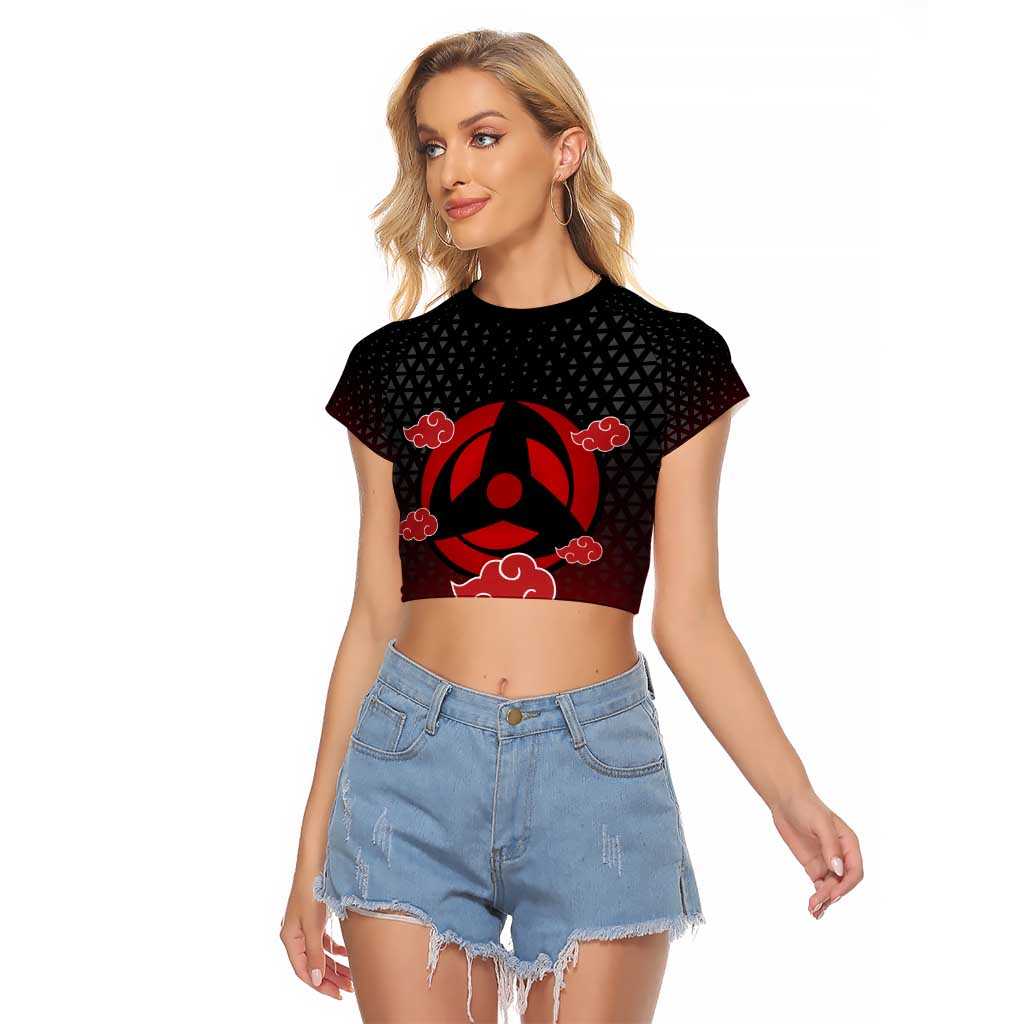 Hatake Kakashi - Naruto Raglan Cropped T Shirt Anime Style
