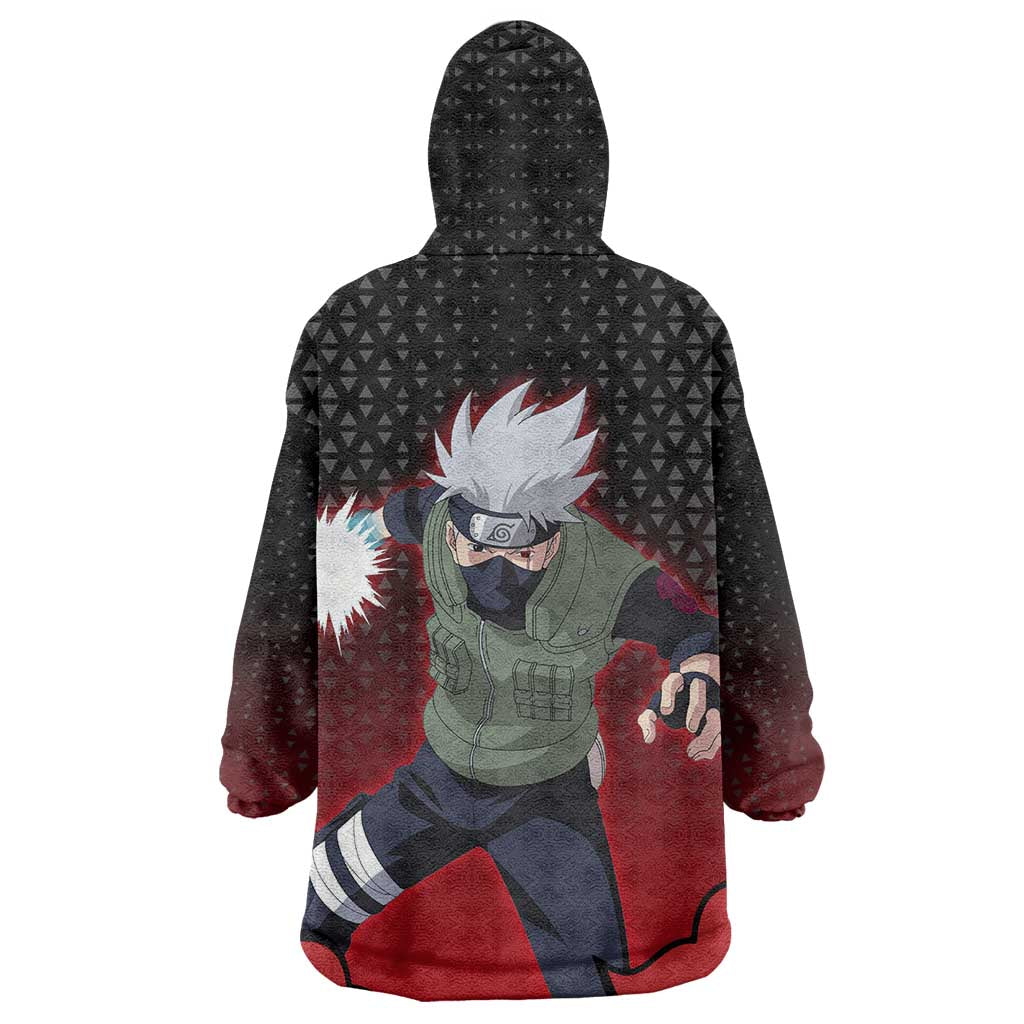 Hatake Kakashi - Naruto Wearable Blanket Hoodie Anime Style