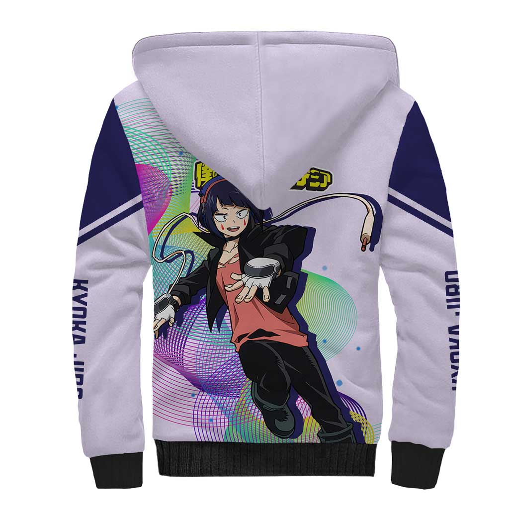Kyoka Jiro - My Hero Academia Sherpa Hoodie Anime Style