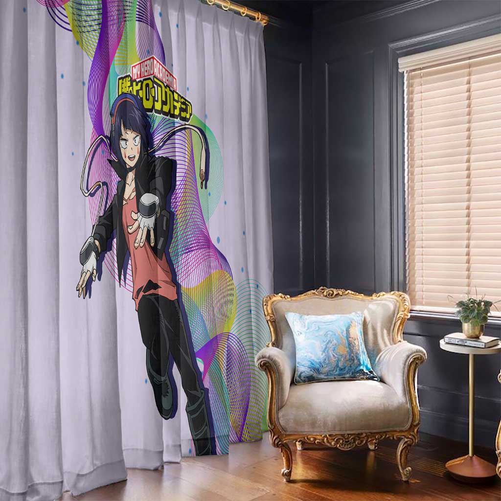 Kyoka Jiro - My Hero Academia Window Curtain Anime Style