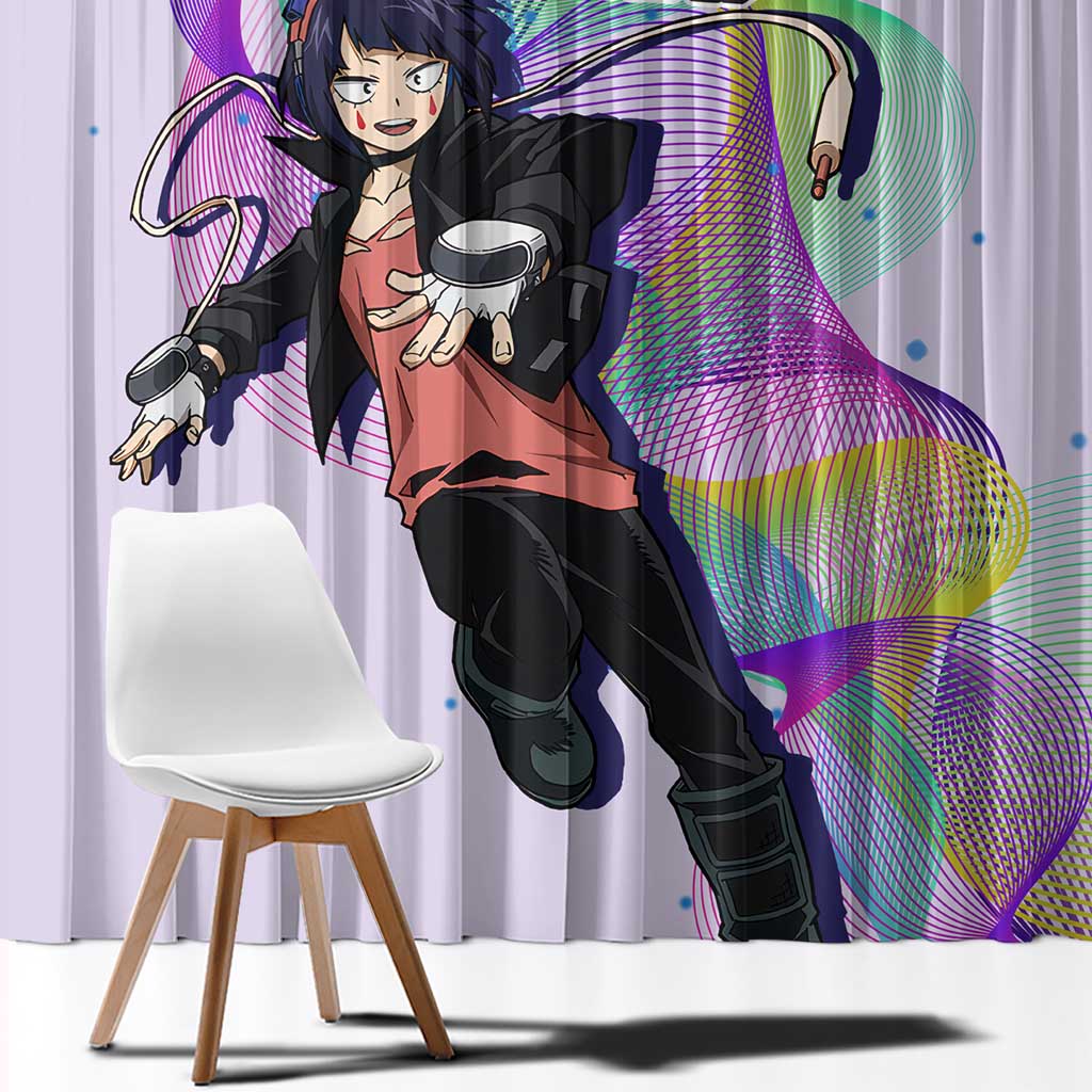 Kyoka Jiro - My Hero Academia Window Curtain Anime Style