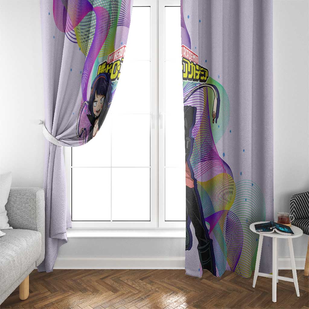 Kyoka Jiro - My Hero Academia Window Curtain Anime Style