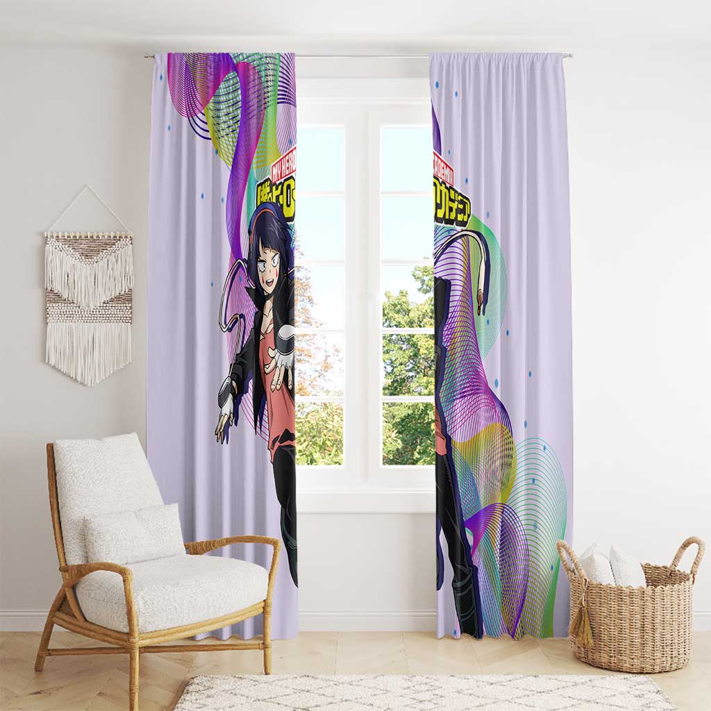Kyoka Jiro - My Hero Academia Window Curtain Anime Style