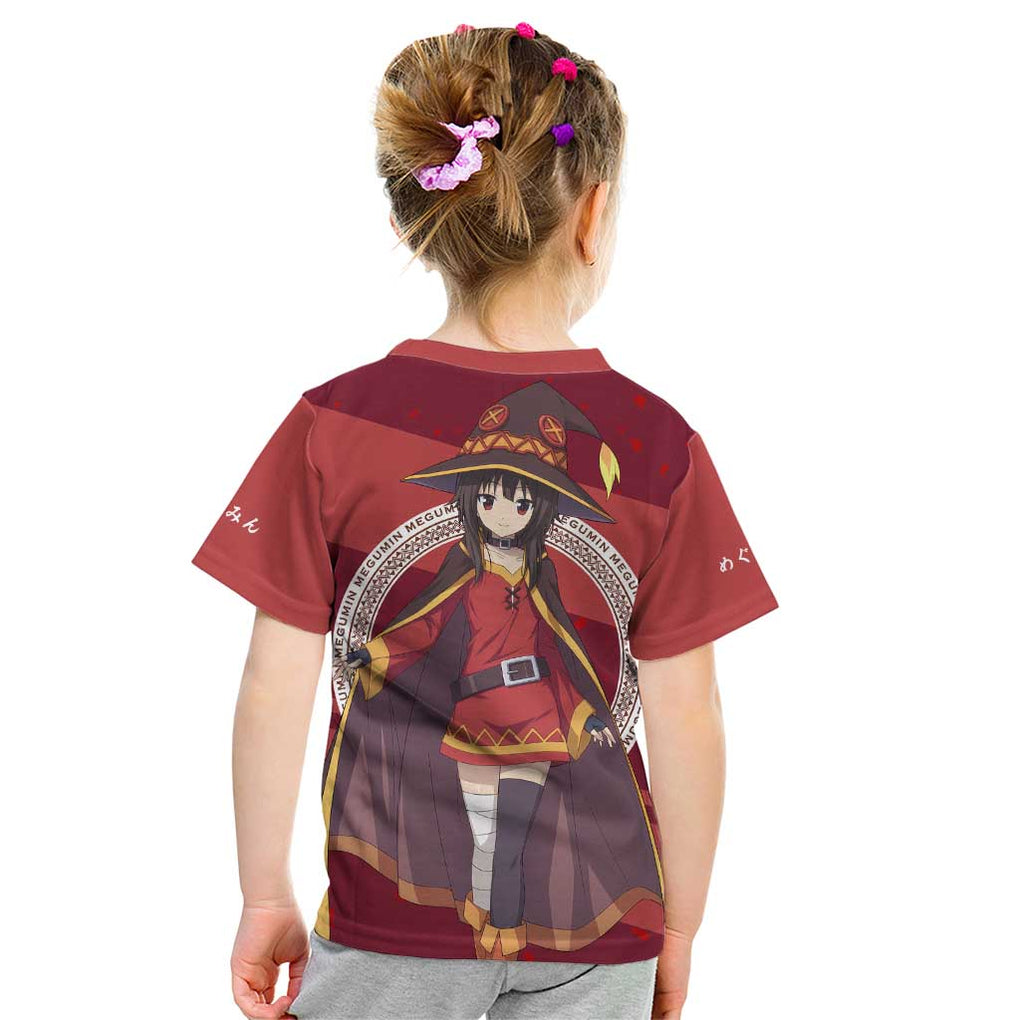 Megumin KonoSuba Kid T Shirt Mix Anime Style