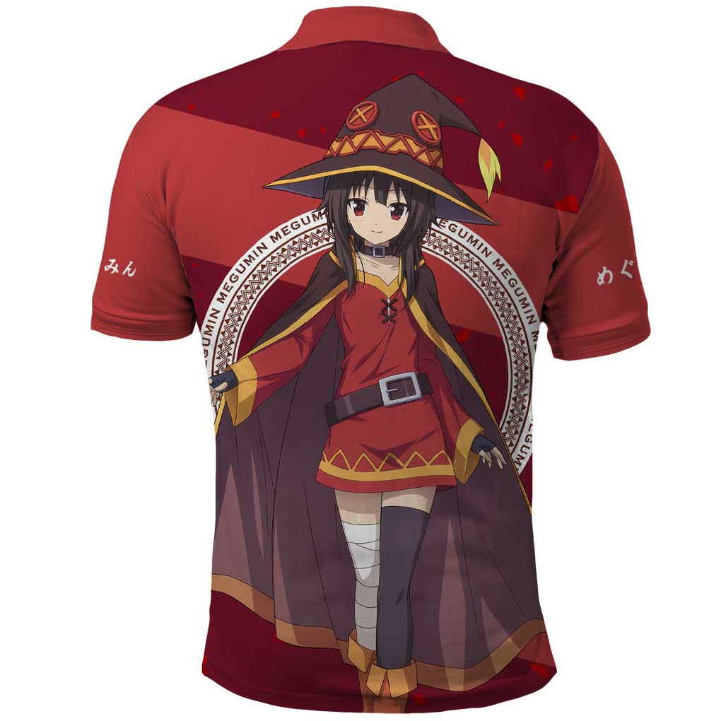 Megumin KonoSuba Polo Shirt Mix Anime Style