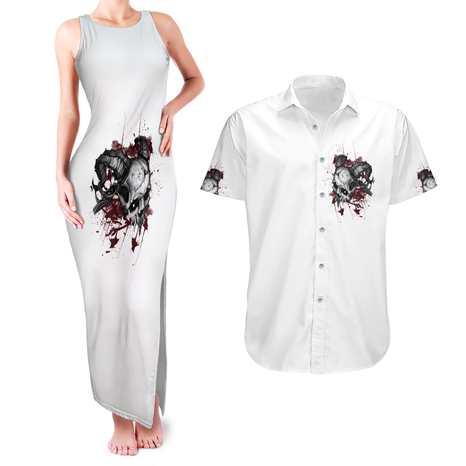 im-not-the-hero-you-wanted-couples-matching-tank-maxi-dress-and-hawaiian-shirt