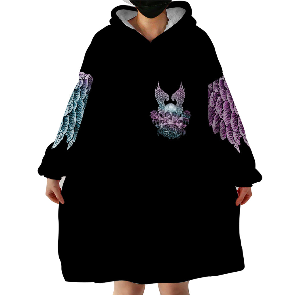 skull-wings-roses-zero-fuck-given-wearable-blanket-hoodie