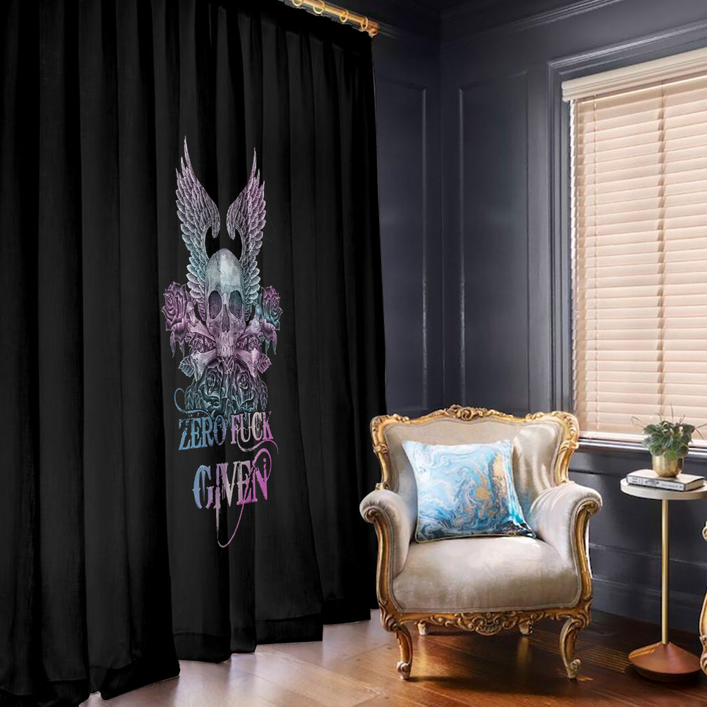 skull-wings-roses-zero-fuck-given-window-curtain