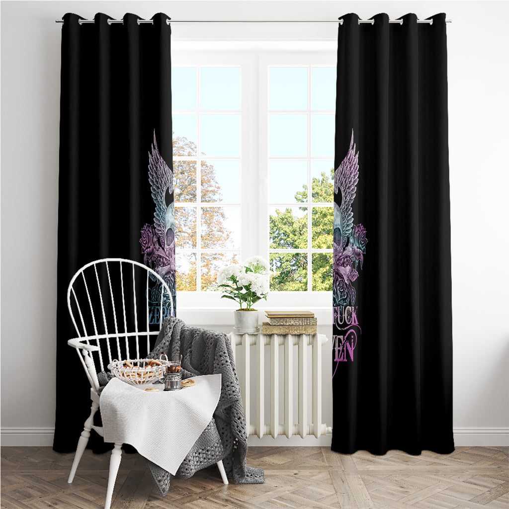 skull-wings-roses-zero-fuck-given-window-curtain