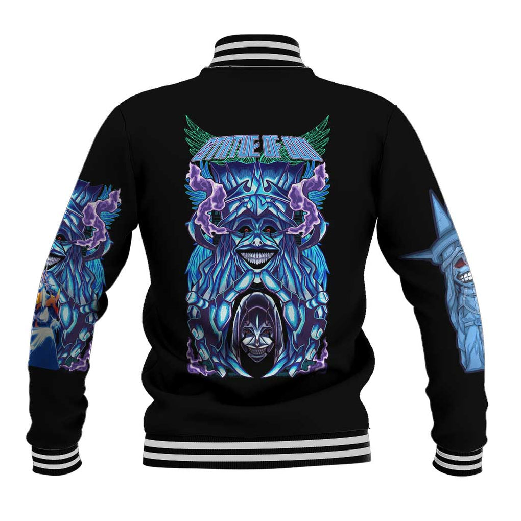 Statue of God - Solo Leveling Baseball Jacket Japan Anime Style