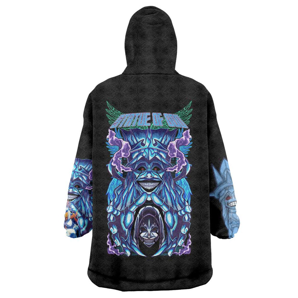 Statue of God - Solo Leveling Wearable Blanket Hoodie Japan Anime Style