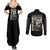 Suguru Geto Jujutsu Kaisen Couples Matching Summer Maxi Dress and Long Sleeve Button Shirt Japan Anime Style