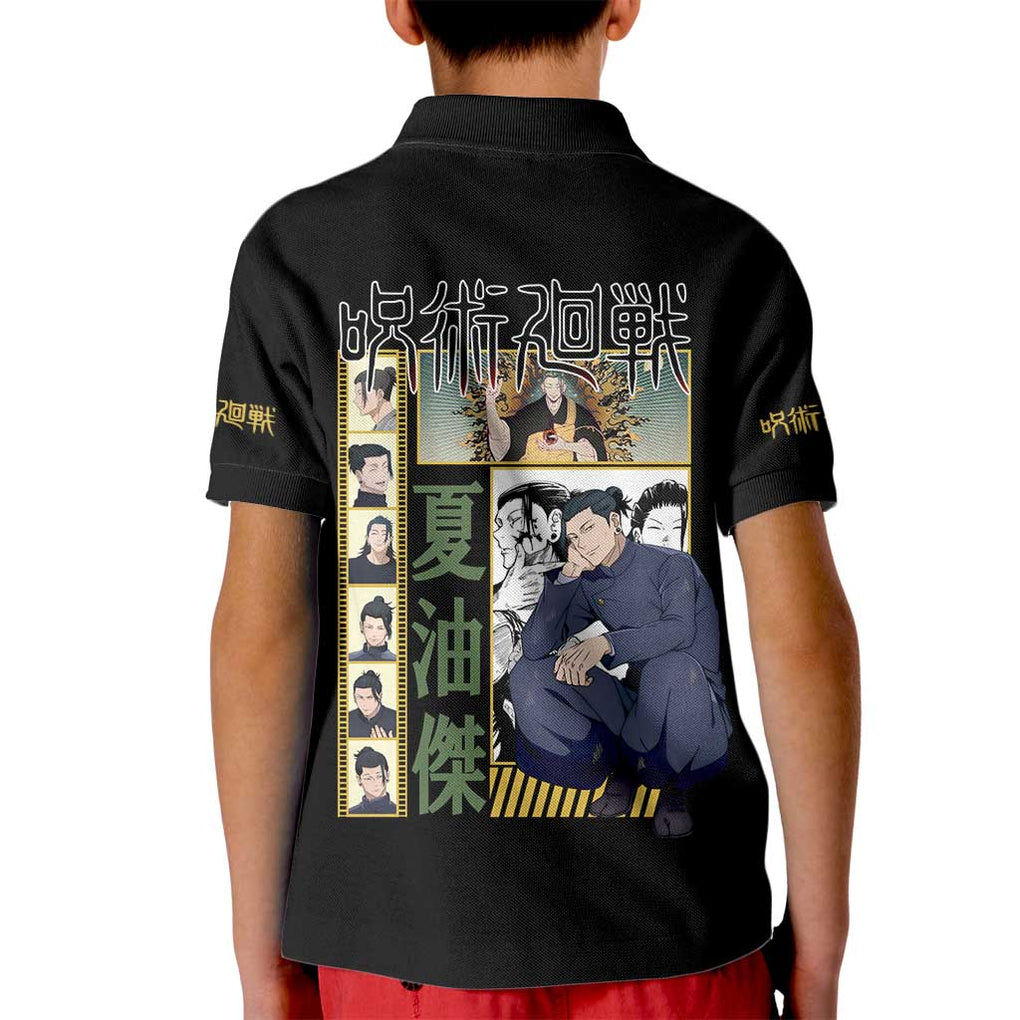 Suguru Geto Jujutsu Kaisen Kid Polo Shirt Japan Anime Style