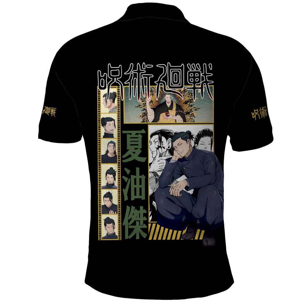 Suguru Geto Jujutsu Kaisen Polo Shirt Japan Anime Style