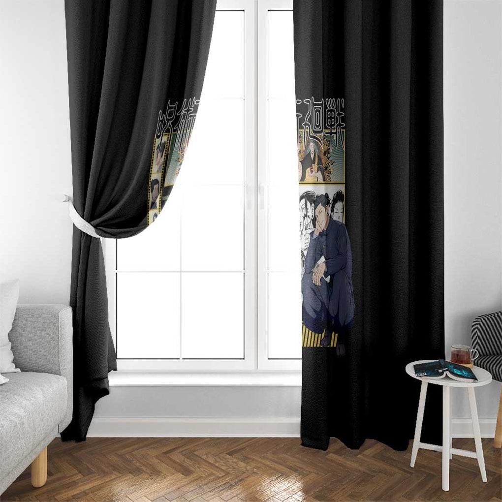 Suguru Geto Jujutsu Kaisen Window Curtain Japan Anime Style