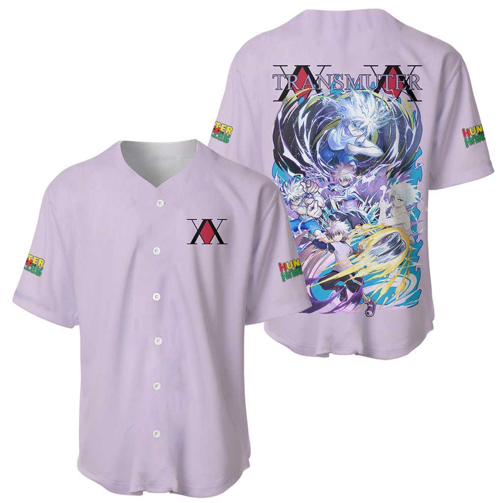 Killua Zoldyck V4 Hunter x Hunter Baseball Jersey Anime Style