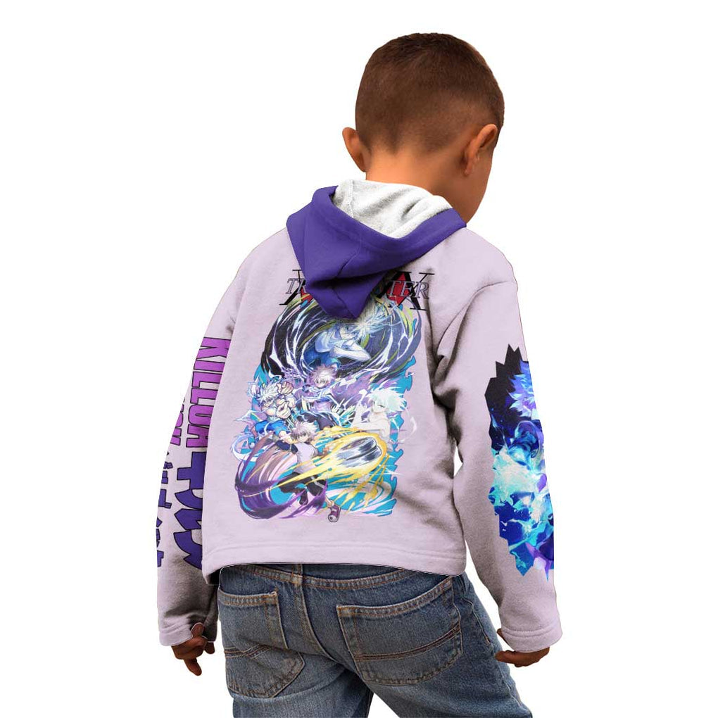 Killua Zoldyck V4 Hunter x Hunter Kid Hoodie Anime Style