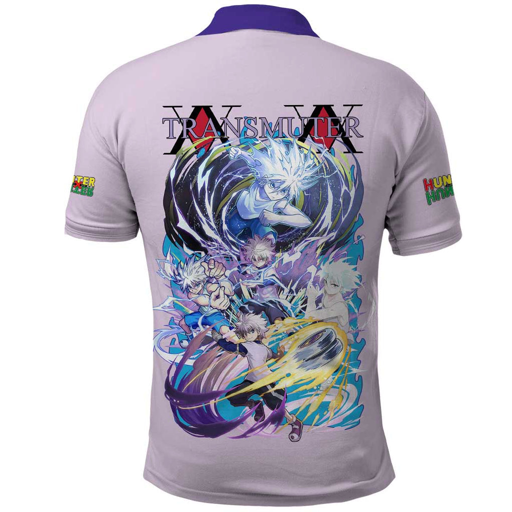 Killua Zoldyck V4 Hunter x Hunter Polo Shirt Anime Style