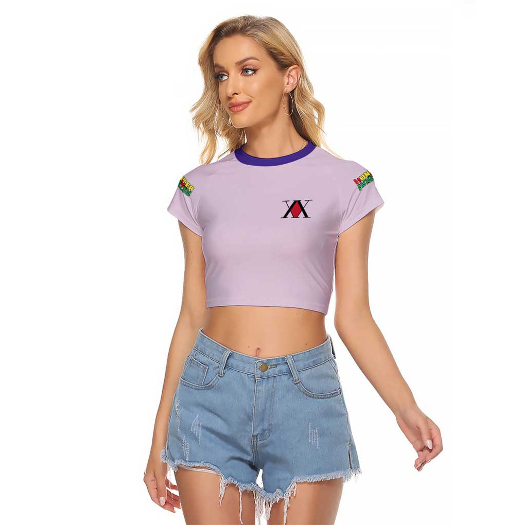 Killua Zoldyck V4 Hunter x Hunter Raglan Cropped T Shirt Anime Style