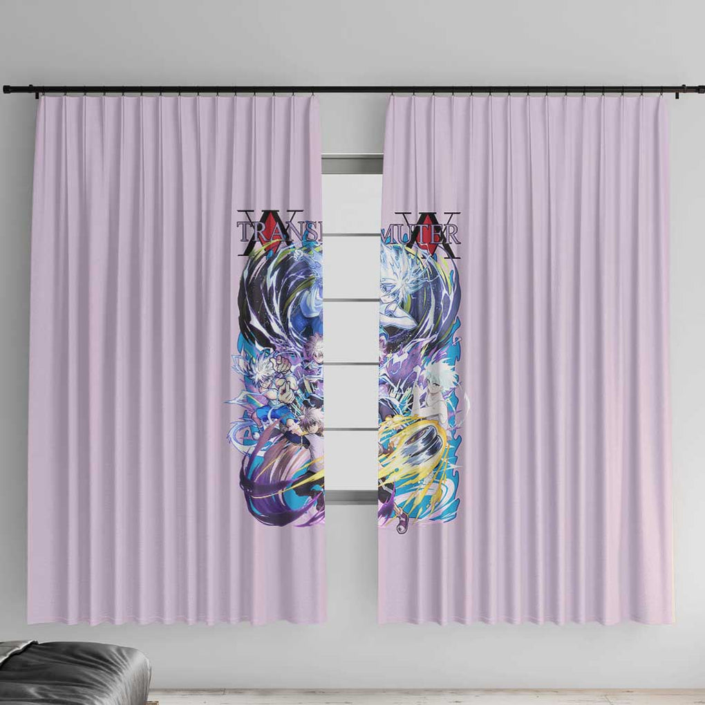 Killua Zoldyck V4 Hunter x Hunter Window Curtain Anime Style