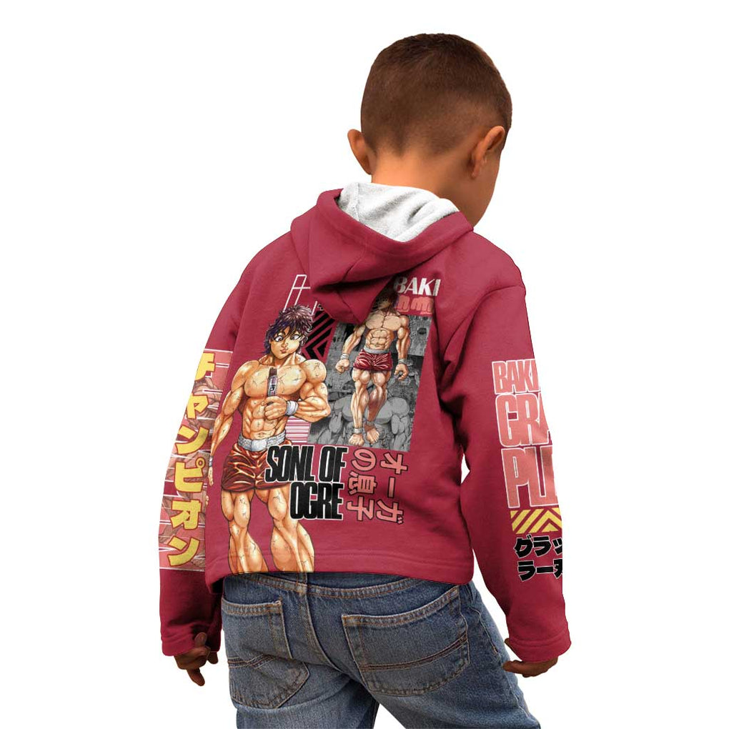 Baki Hanma Baki Kid Hoodie Anime Style