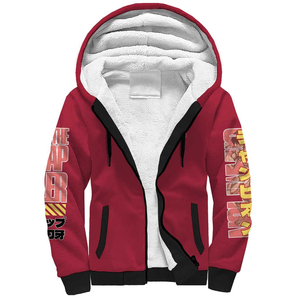 Baki Hanma Baki Sherpa Hoodie Anime Style