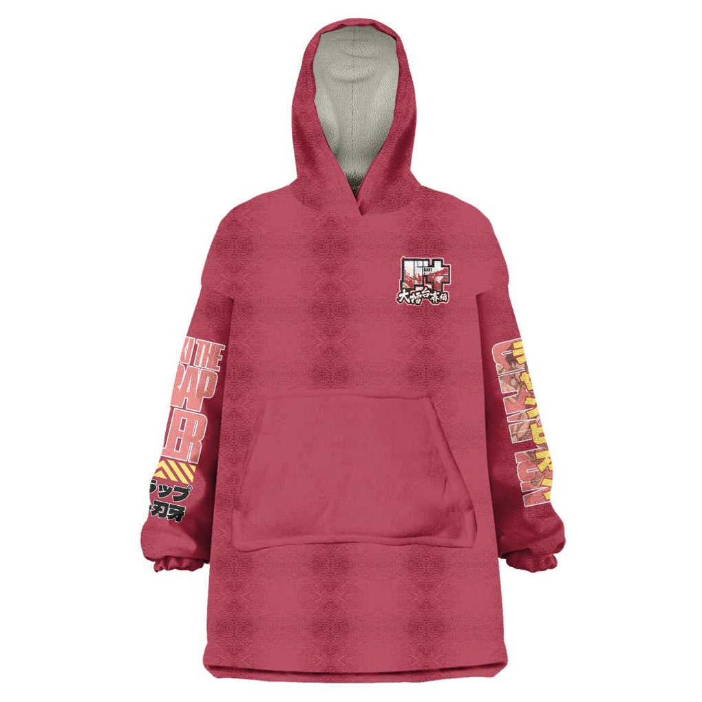 Baki Hanma Baki Wearable Blanket Hoodie Anime Style