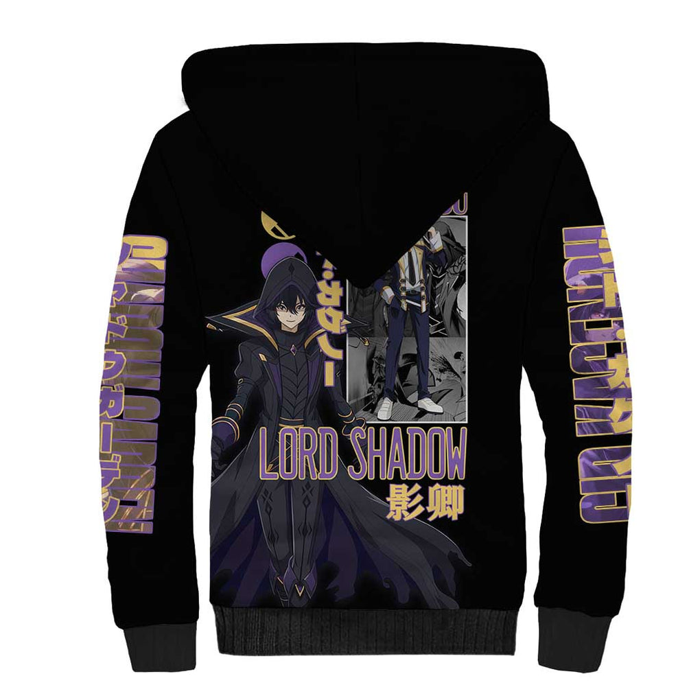 Cid Kageno The Eminence in Shadow Sherpa Hoodie Anime Style