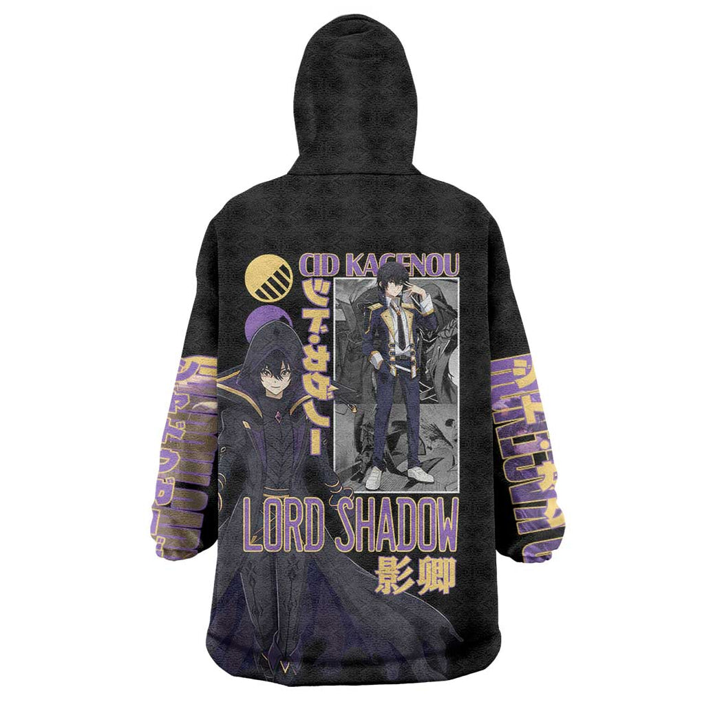 Cid Kageno The Eminence in Shadow Wearable Blanket Hoodie Anime Style