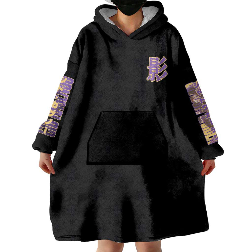 Cid Kageno The Eminence in Shadow Wearable Blanket Hoodie Anime Style