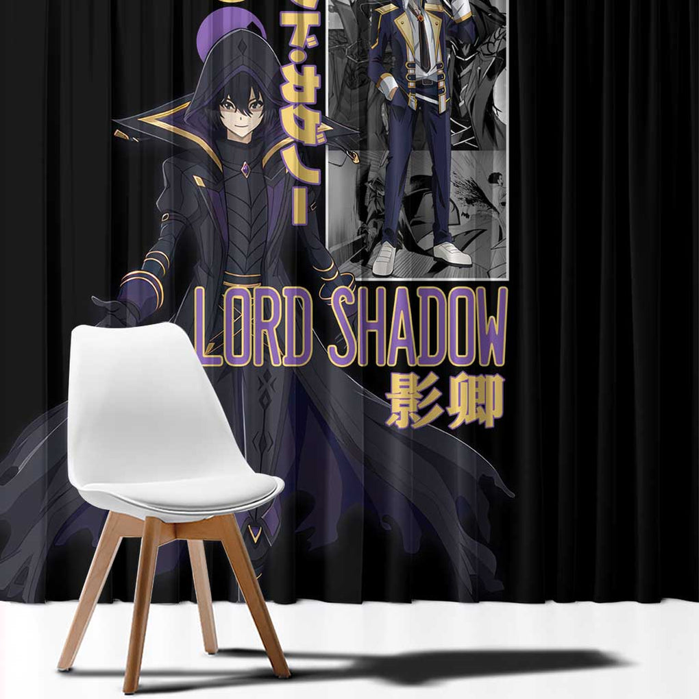 Cid Kageno The Eminence in Shadow Window Curtain Anime Style